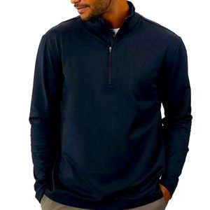 CUTS clothing mens COZ fleece 1/4 zip